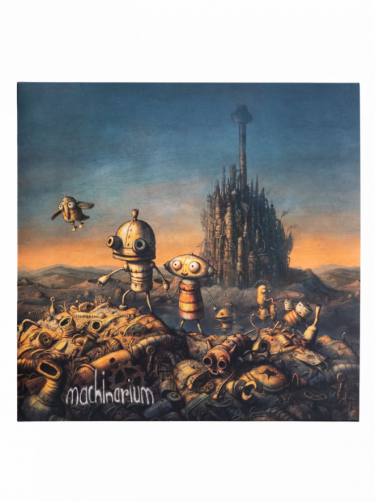 Oficiální soundtrack Machinarium na LP (2025) - šedý mramor