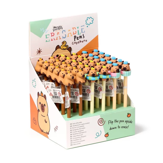 Propiska Capybara - Erasable pen (náhodný výběr)