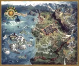 Puzzle Zaklínač - Mapa severních království