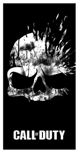 Ručník Call of Duty - Broken Skull