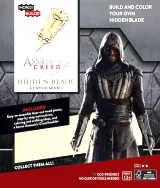Stavebnice Assassins Creed - Hidden Blade (dřevěná)