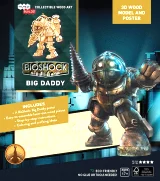 Stavebnice Bioshock - Big Daddy (dřevěná)