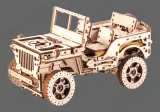 Stavebnice - Jeep 4x4 (dřevěná)
