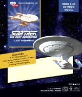 Stavebnice Star Trek - The Next Generation Enterprise (dřevěná)
