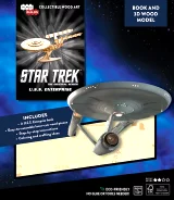 Stavebnice Star Trek - The Original Series Enterprise (dřevěná)