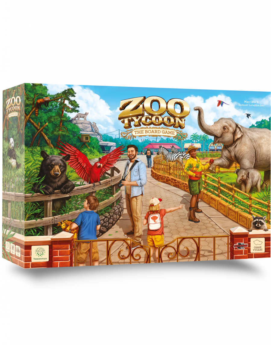 Blackfire Desková hra Zoo Tycoon: The Board Game