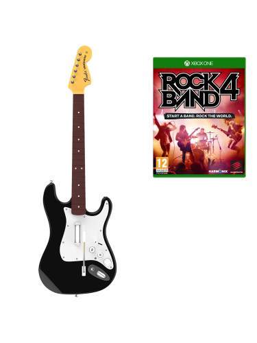 Rock Band 4 a Fender kytara (XBOX)