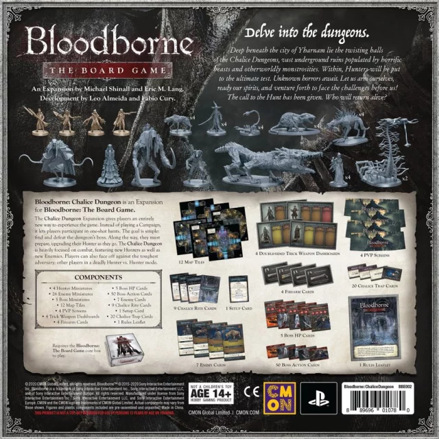 Desková hra Bloodborne - The Chalice Dungeon EN (rozšíření)