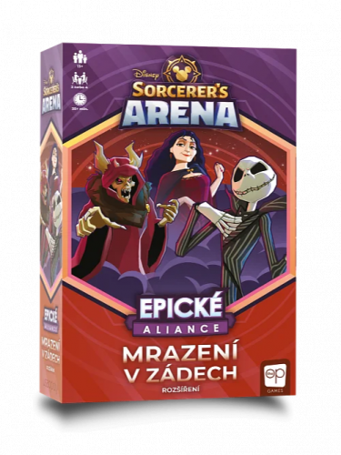 Desková hra Disney Sorcerers Arena - Epické aliance: Mrazení v zádech (rozšíření)