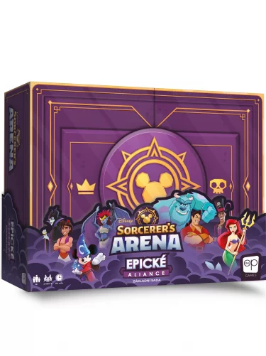 Desková hra Disney Sorcerer's Arena - Epické aliance