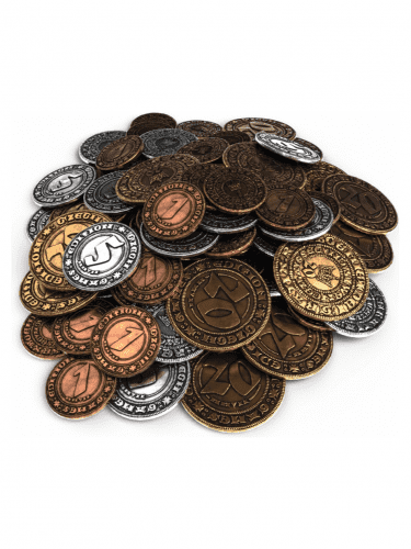 Desková hra Kingdom Come: Deliverance – The Board Game EN - Kovové mince