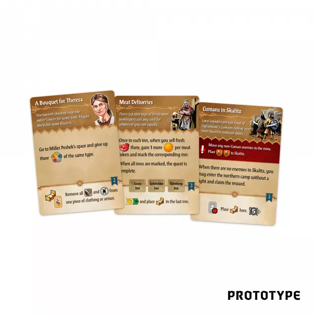 Desková hra Kingdom Come: Deliverance – The Board Game EN