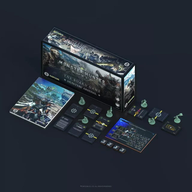 Desková hra Monster Hunter World: The Board Game - Hunter's Arsenal (rozšíření)