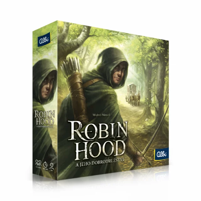 Desková hra Robin Hood a jeho dobrodružství