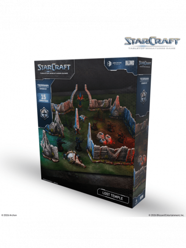 Desková hra StarCraft - Tabletop Miniature Game - Lost Temple - Terrain Expansion Set (2 figurky)