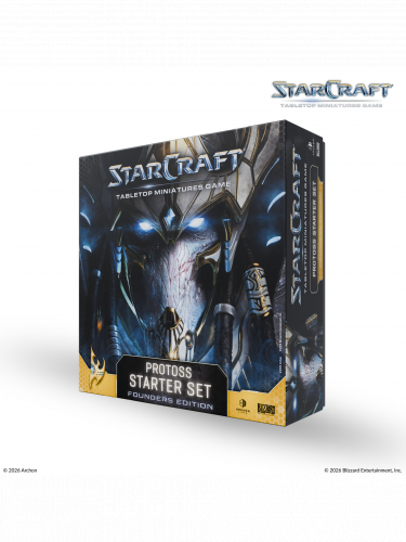 Desková hra StarCraft - Tabletop Miniature Game - Protoss Starter Set - Founder's Edition