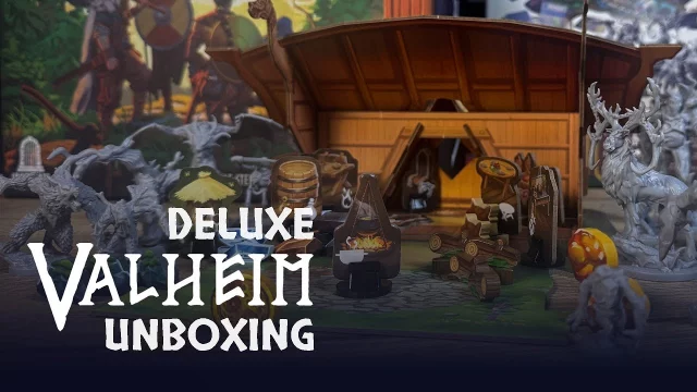 Unboxing Deluxe verze deskovky Valheim 🪓 Obří balení ukrývá spoustu lootu!