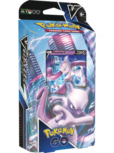 Karetní hra Pokémon TCG: Pokémon GO - V Battle Deck Mewtwo V (poškozený obal)