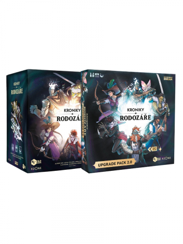 Výhodný set desková hra Kroniky Rodozáře + Upgrade Pack 2.0