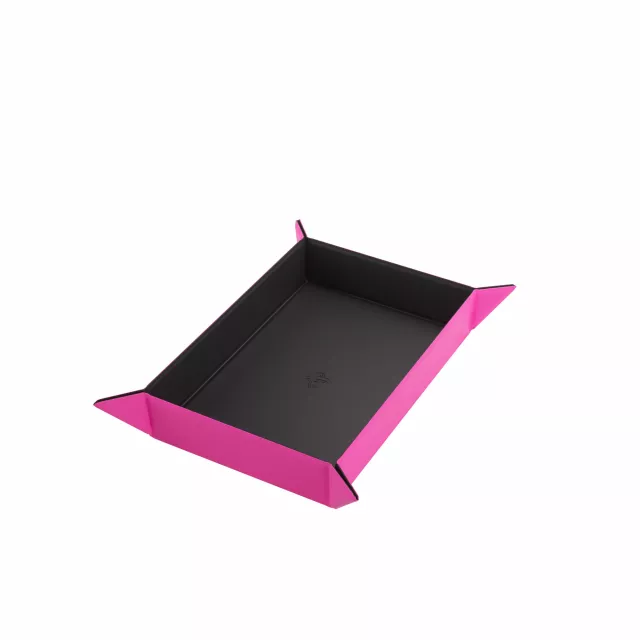 Dice Tray Gamegenic - Magnetic - Rectangular Black/Pink - Kostky a doplňky