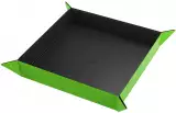 Dice Tray Gamegenic - Magnetic - Square Black/Green - Kostky a doplňky