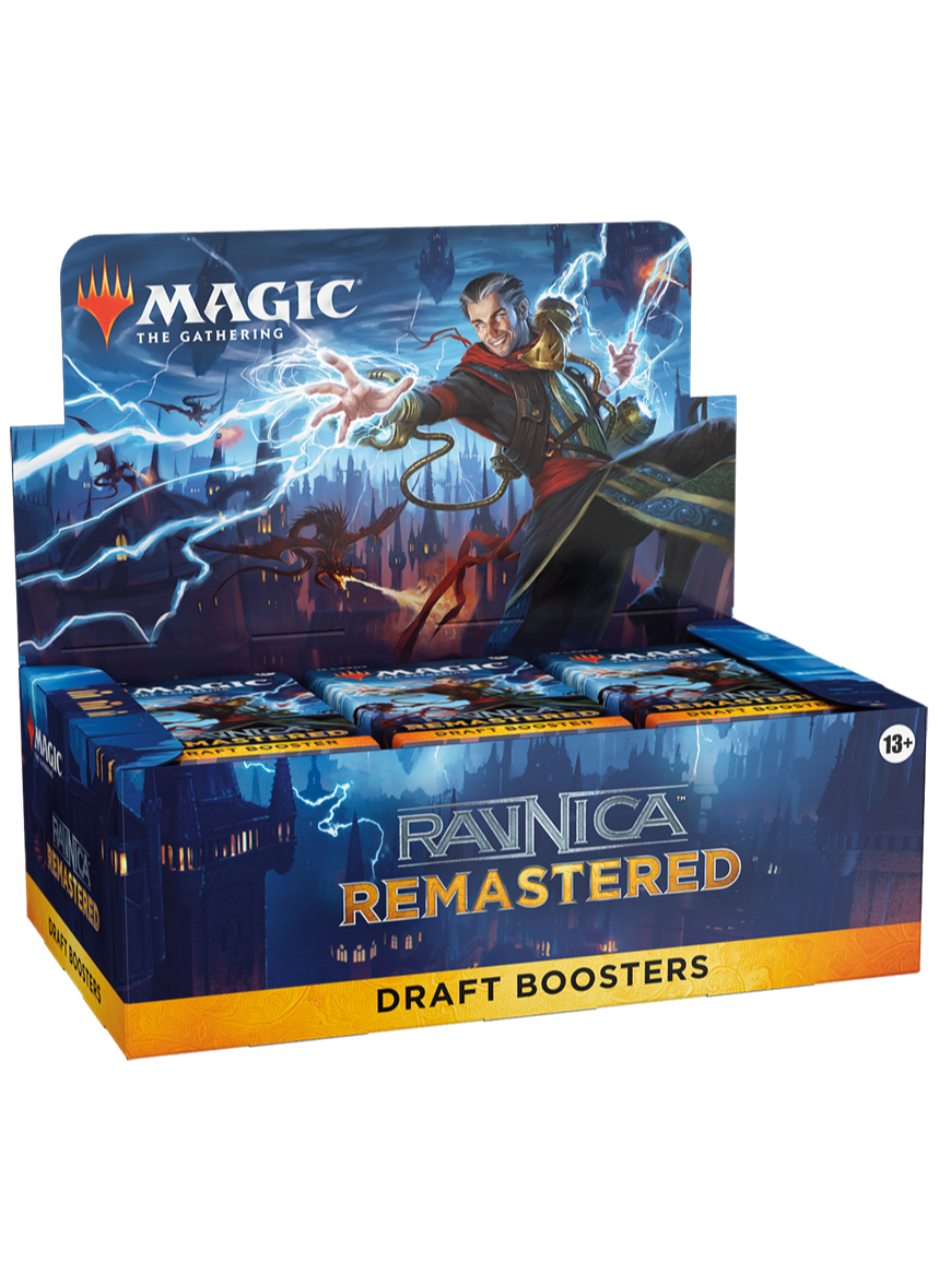Blackfire Karetní hra Magic: The Gathering Ravnica Remastered - Draft Booster Box (36 boosterů)