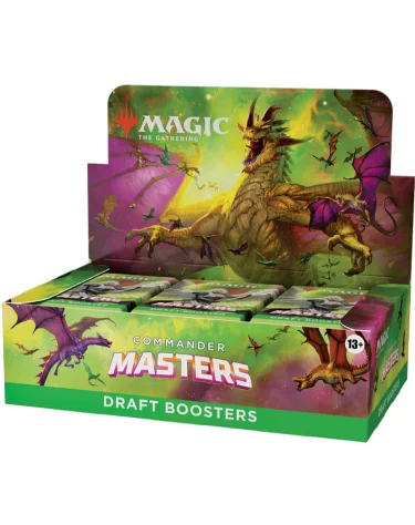 Karetní hra Magic: The Gathering Commander Masters - Draft Booster Box (24 boosterů)