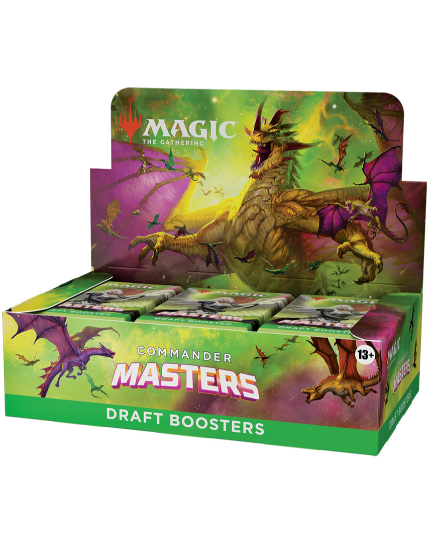 Blackfire Karetní hra Magic: The Gathering Commander Masters - Draft Booster Box (24 boosterů)