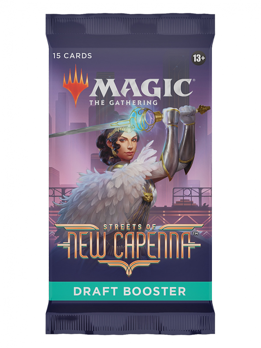 Blackfire Karetní hra Magic: The Gathering Streets of New Capenna - Draft Booster (15 karet)