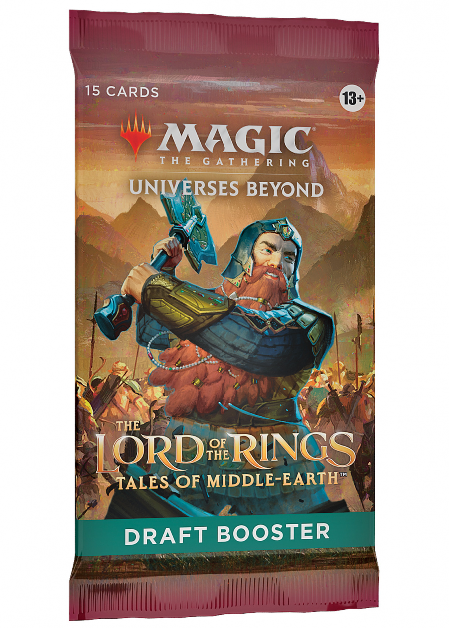 Blackfire Karetní hra Magic: The Gathering Universes Beyond - LotR: Tales of the Middle Earth Draft Booster (15 karet)
