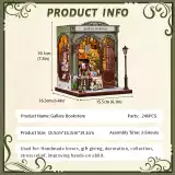 Stavebnice CuteBee - Gallery Bookstore - Zarážky na knihy