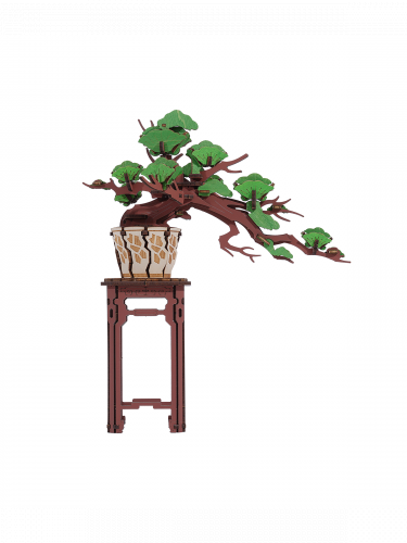 Stavebnice - Evergreen Pine Bonsai (dřevěná)