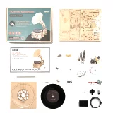 Stavebnice - Gramofon (dřevěná)