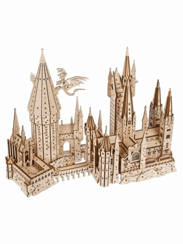 Stavebnice Harry Potter - Hogwarts Castle (dřevěná)