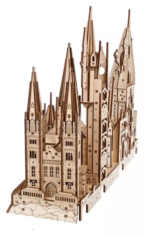 Stavebnice Harry Potter - Hogwarts Castle (dřevěná) - Ze dřeva