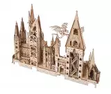 Stavebnice Harry Potter - Hogwarts Castle (dřevěná) - Ugears - Wooden 3D Puzzles