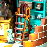 Stavebnice - Miniaturní magická kavárna (dřevěná)