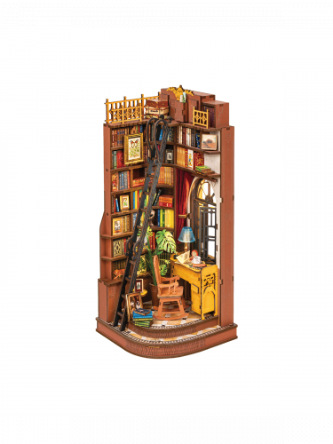 Stavebnice - Silent Corner Study (dřevěná)