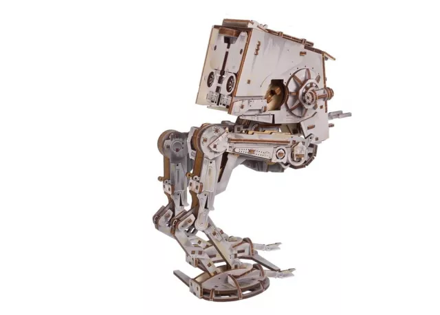 Stavebnice Star Wars - AT-ST Walker (dřevěná) - Ze dřeva