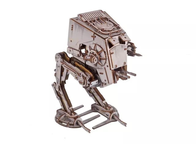 Stavebnice Star Wars - AT-ST Walker (dřevěná) - Ugears - Wooden 3D Puzzles