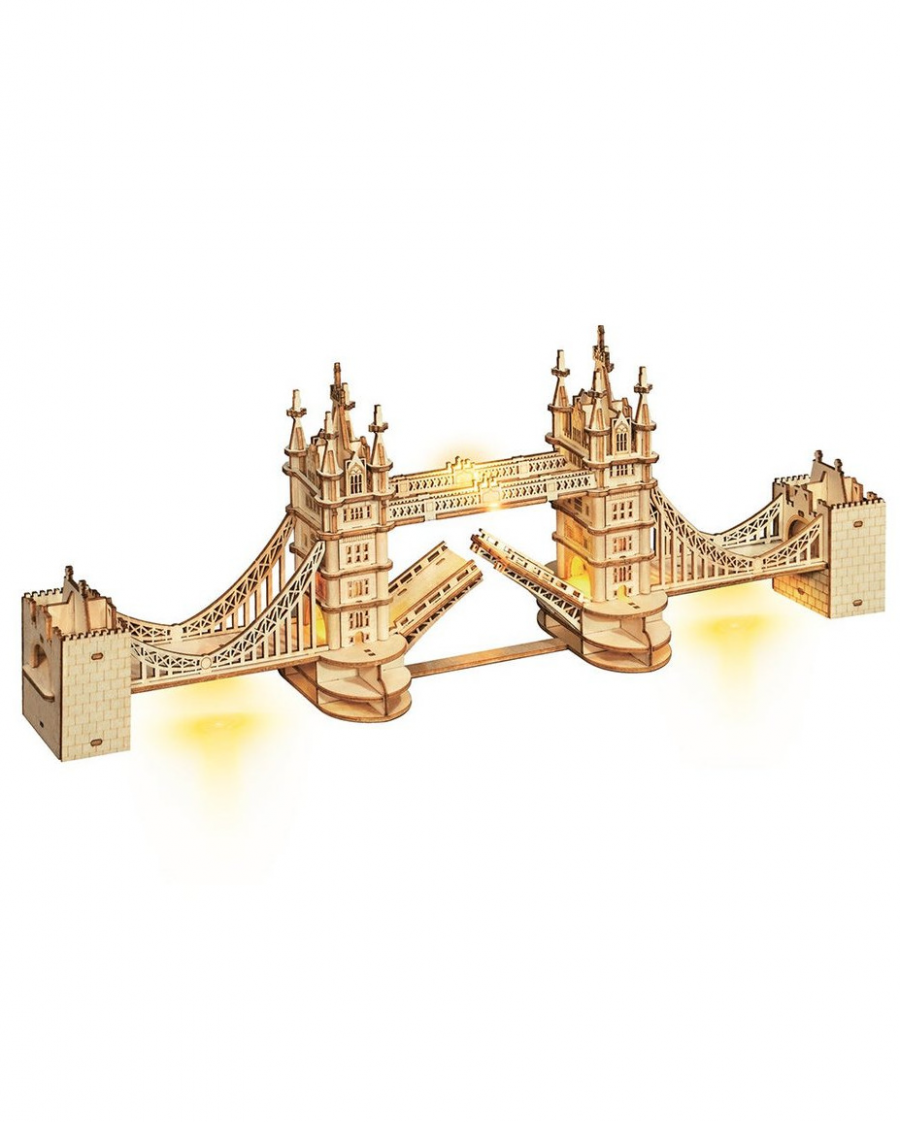 Robotime Stavebnice - Tower Bridge (dřevěná)