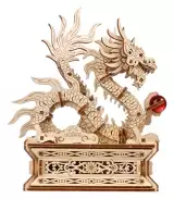 Stavebnice Ugears - Wood Dragon (dřevěná) - Ze dřeva
