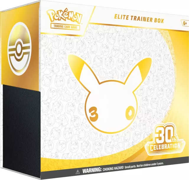 Karetní hra Pokémon TCG: 30th Celebration - Elite Trainer Box - Sběratelská karetní hra TCG