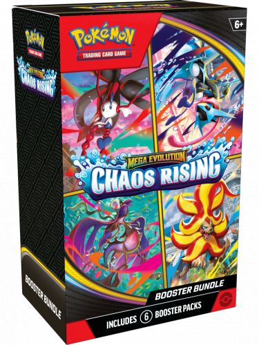 Karetní hra Pokémon TCG: Mega Evolution - Chaos Rising - Booster Bundle
