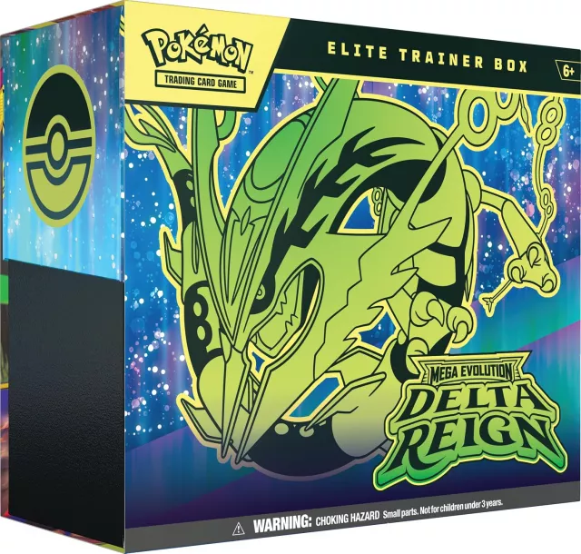 Karetní hra Pokémon TCG: Mega Evolution - Delta Reign - Elite Trainer Box - Sběratelská karetní hra TCG