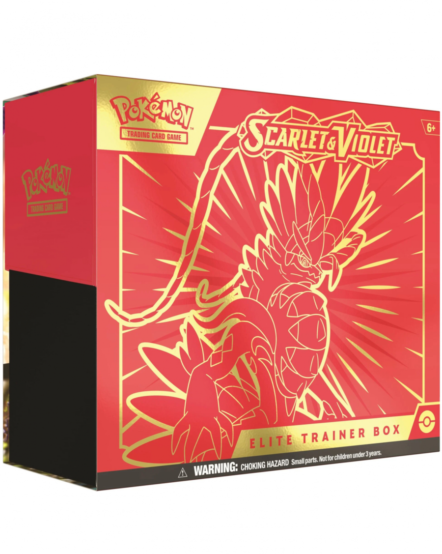Blackfire Karetní hra Pokémon TCG: Scarlet & Violet - Elite Trainer Box (Koraidon)