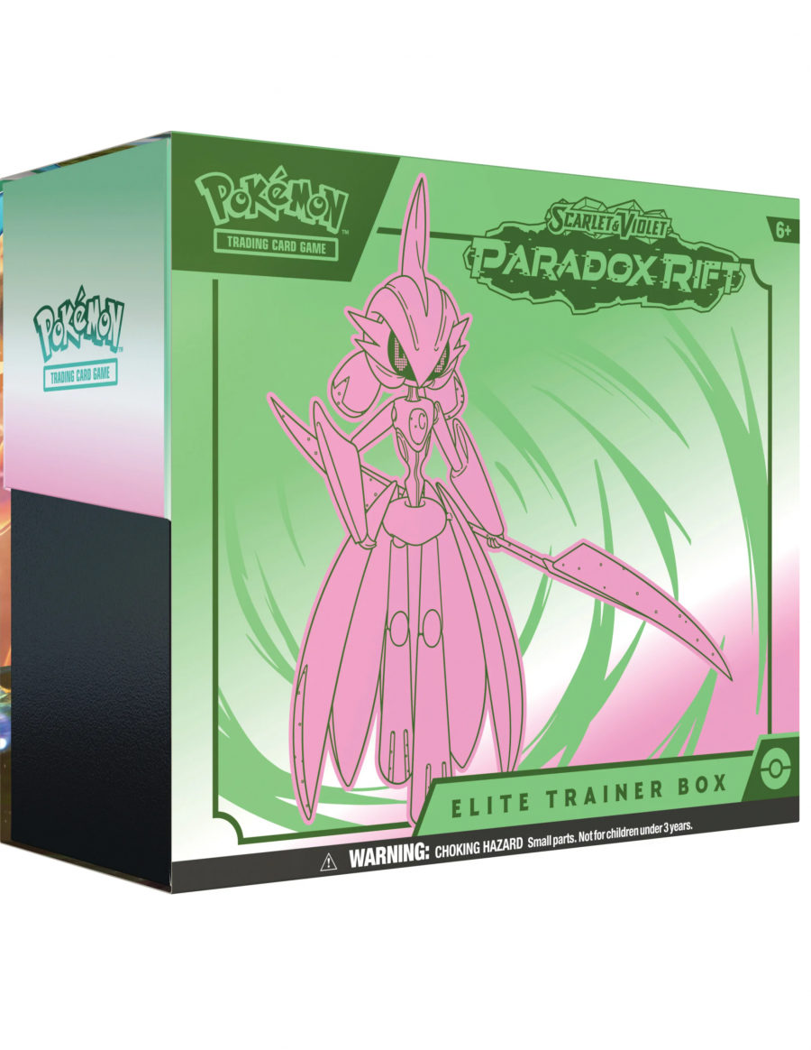 Blackfire Karetní hra Pokémon TCG: Scarlet & Violet - Paradox Rift Elite Trainer Box (Iron Valiant)