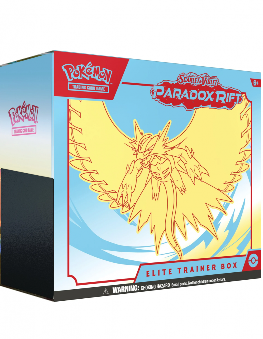 Blackfire Karetní hra Pokémon TCG: Scarlet & Violet - Paradox Rift Elite Trainer Box (Roaring Moon)