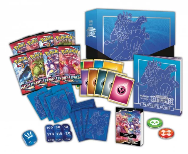 Karetní hra Pokémon TCG: Sword & Shield Battle Styles - Elite Trainer Box (Gigantamax Rapid Strike Urshifu)