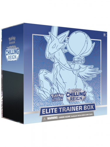 Karetní hra Pokémon TCG: Sword & Shield Chilling Reign - Elite Trainer Box (Ice Rider Calyrex)